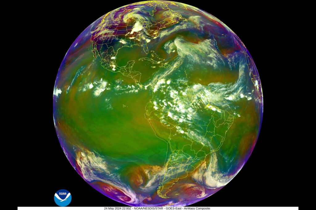 NOAA Airmass Composite