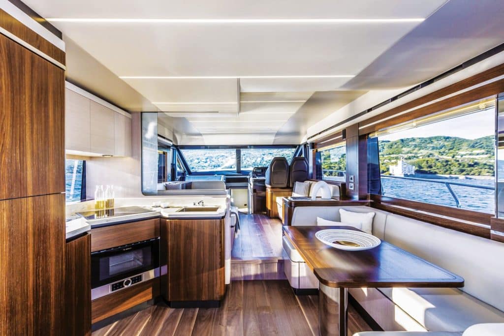 Absolute 58 Fly Interior