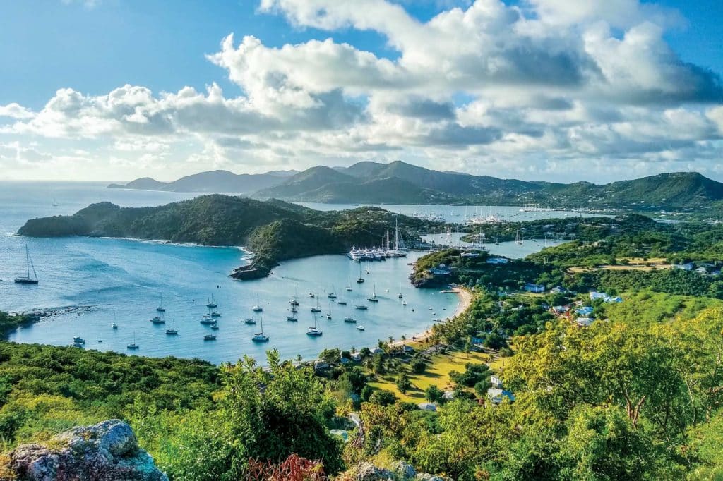 English Harbour in Antigua